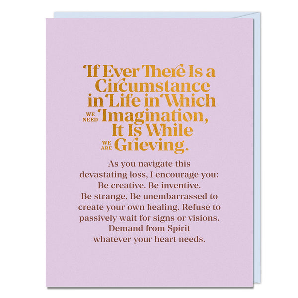Em & Friends If Ever A Circumstance Empathy Card & Sympathy Card Blank Greeting Cards with Envelope by Em and Friends, SKU 2-02767