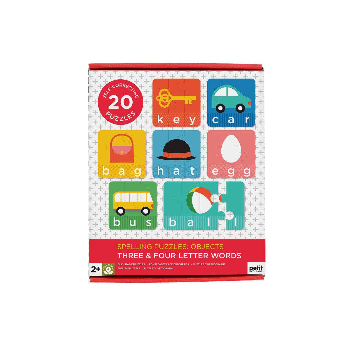 Spelling Puzzles: Objects - Three & Four Letter Words (Jigsaw Products ...
