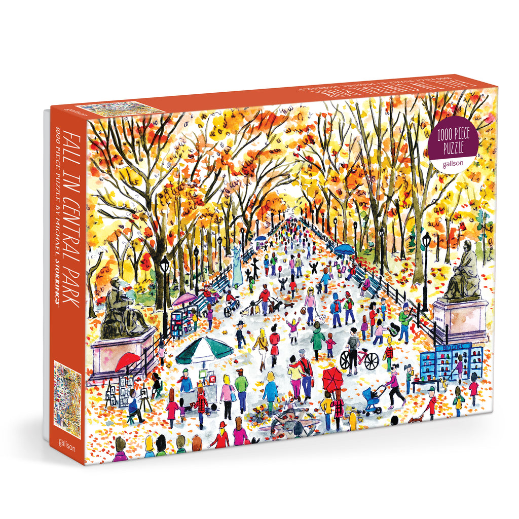 Joy Laforme Autumn at the City Market 1000 Piece Puzzle – Galison