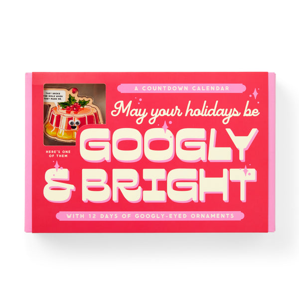Googly & Bright Holiday Ornament Countdown Calendar (Calendar)