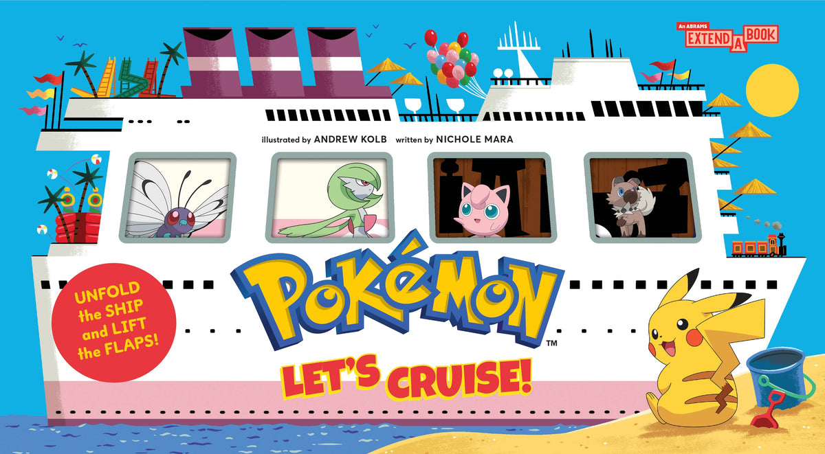 Pokémon All Aboard: Let’s Cruise! (An Abrams Extend-a-Book) (Board Boo ...