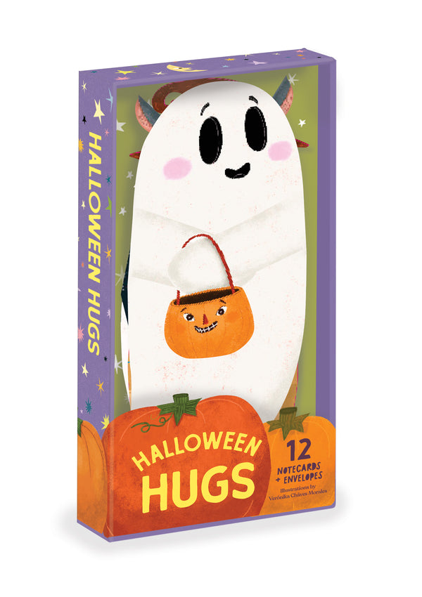 Halloween Hugs Notecards - 12 Notecards and Envelopes (Notecards/Writing Paper)