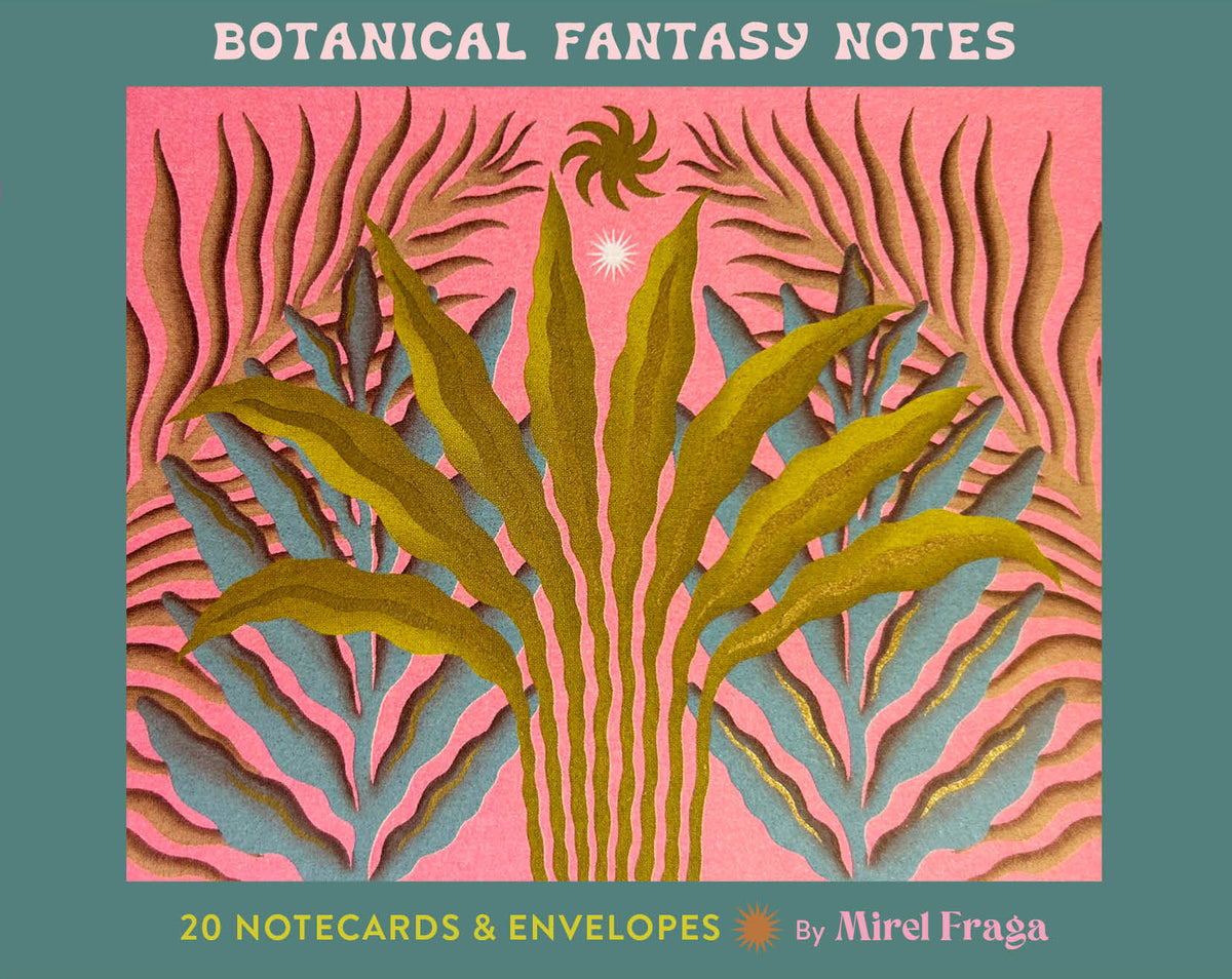 Botanical Fantasy Notes - 20 Notecards and Envelopes (Notecards/Writin ...