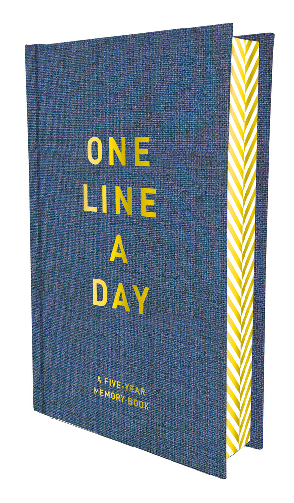 Denim One Line a Day - A Five-Year Memory Book (Diary or Journal)