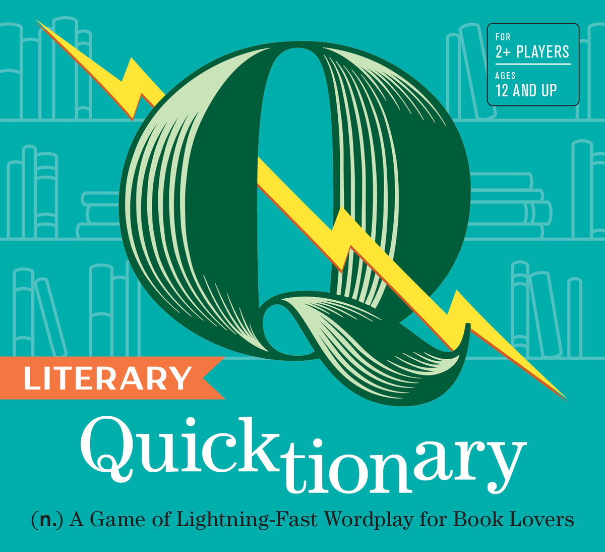 Literary Quicktionary - (n.) A Game of Lightning-Fast Wordplay for Boo ...