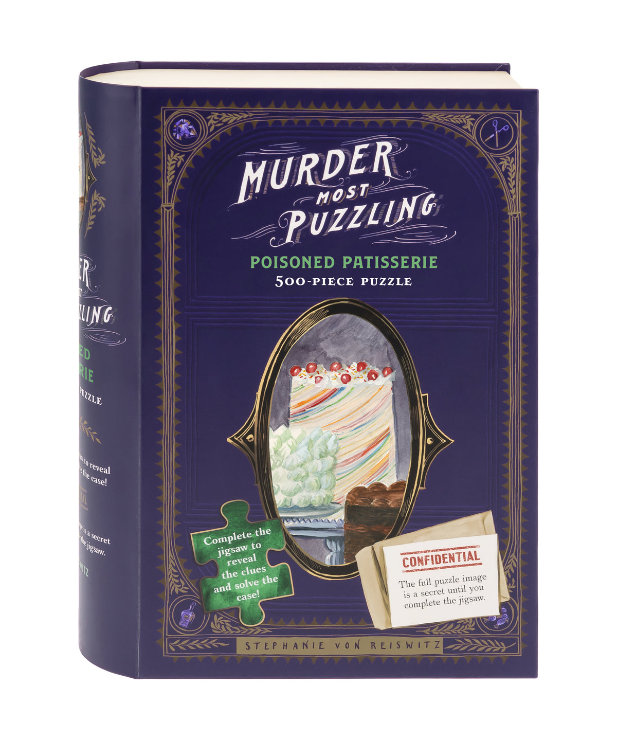 Murder Most Puzzling Poisoned Patisserie 500-Piece Puzzle (Jigsaw