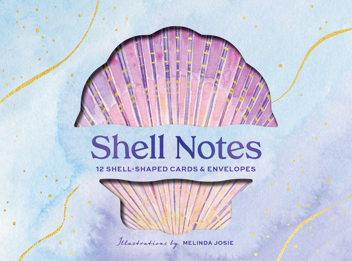 Shell Notes - 12 Shell-Shaped Cards & Envelopes (Notecards/Writing Pap ...