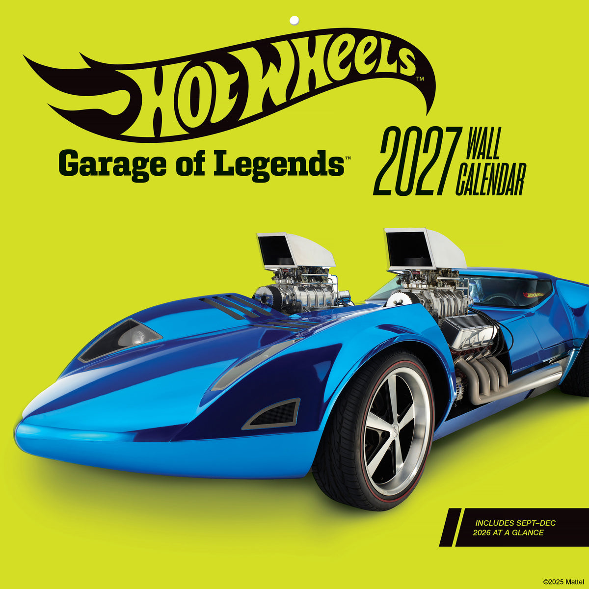 Hot Wheels Garage of Legends 2027 Wall Calendar (Calendar)– Abrams