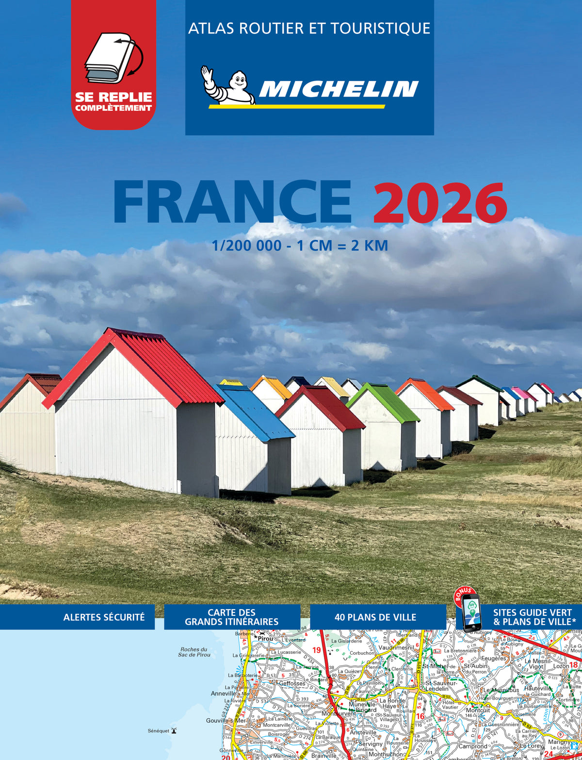 France 2026 - Tourist & Motoring Atlas Multi-flex (Flexibound