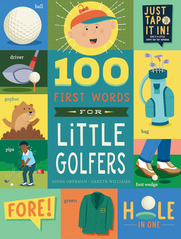 100 First Words for Little Golfers - A Parody Primer for the Course (Board Book)