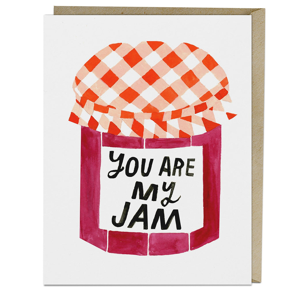 Em & Friends You Are My Jam Card Blank Greeting Cards with Envelope by Em and Friends, SKU 2-02632