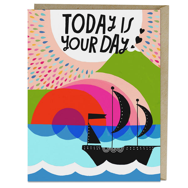 Em & Friends Today Is Your Day Card Blank Greeting Cards with Envelope by Em and Friends, SKU 2-02634