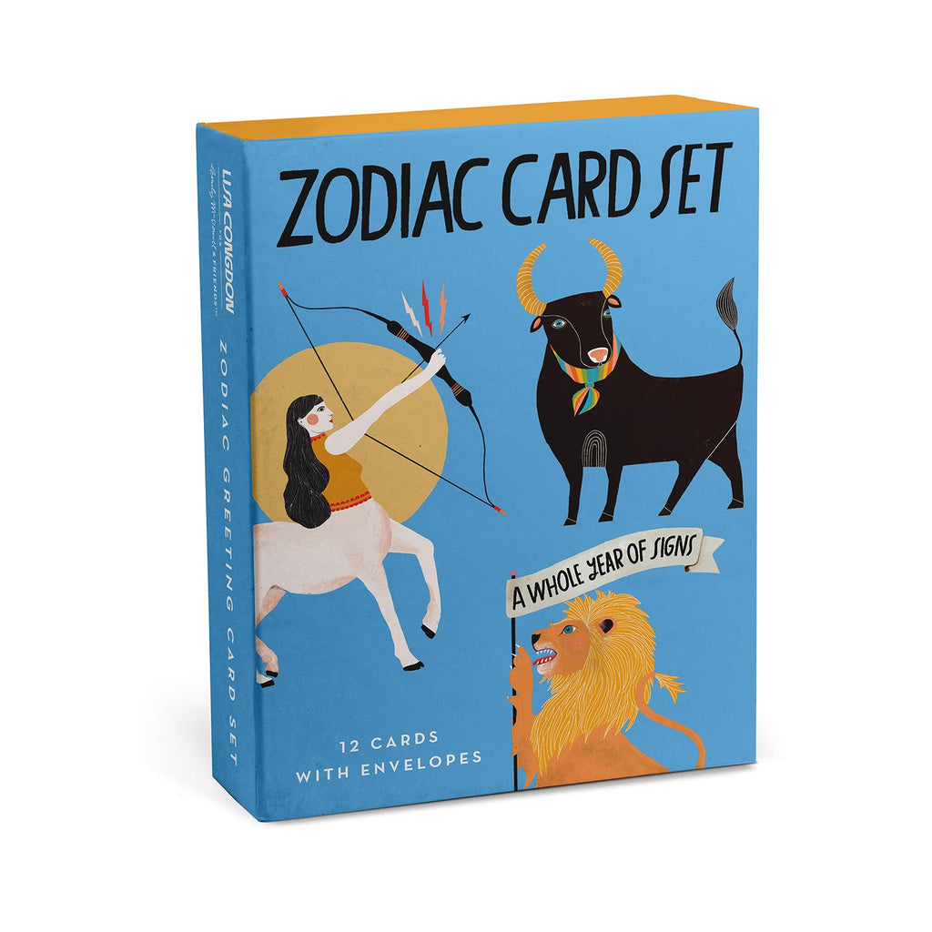 Em & Friends Zodiac Cards, Box of 12 Assorted Blank Greeting Cards and Envelopes by Em and Friends, SKU 2-02747