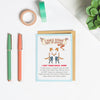 Em & Friends Got Your Back Affirmators!® Greeting Card Blank Greeting Cards with Envelope by Em and Friends