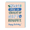 Em & Friends Gift to Humanity Birthday Sticker Card