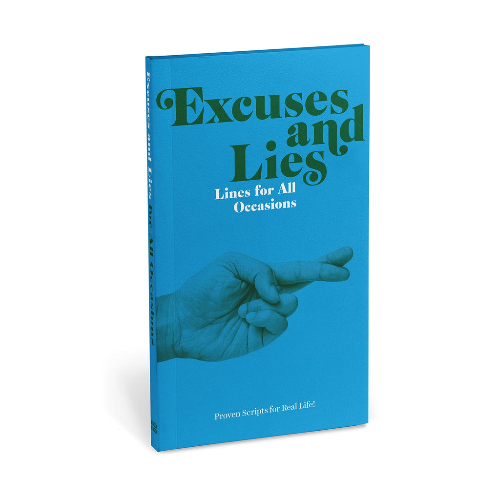 Knock Knock Excuses & Lies Lines for All Occasions: Paperback Edition Softcover Funny Book - Knock Knock Stuff SKU 50125