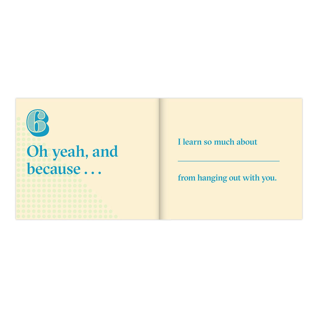 Knock Knock I Love You Because … Fill in the Love® Book - Knock Knock Stuff SKU 