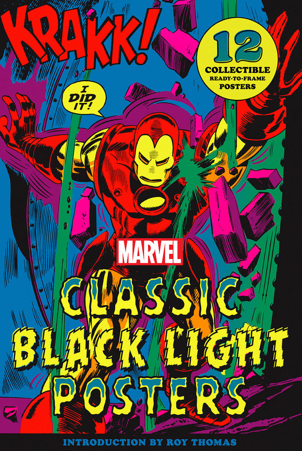Marvel Classic Black Light Collectible Poster Portfolio (Poster Book)