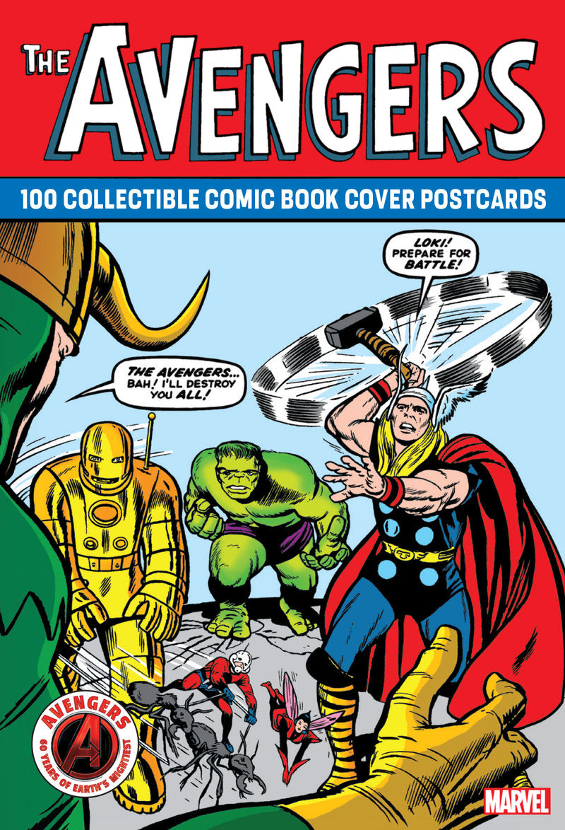 Collectible　Comic　Avengers:　Cover　Postcards–　Abrams　100　Books　Book　Chronicle