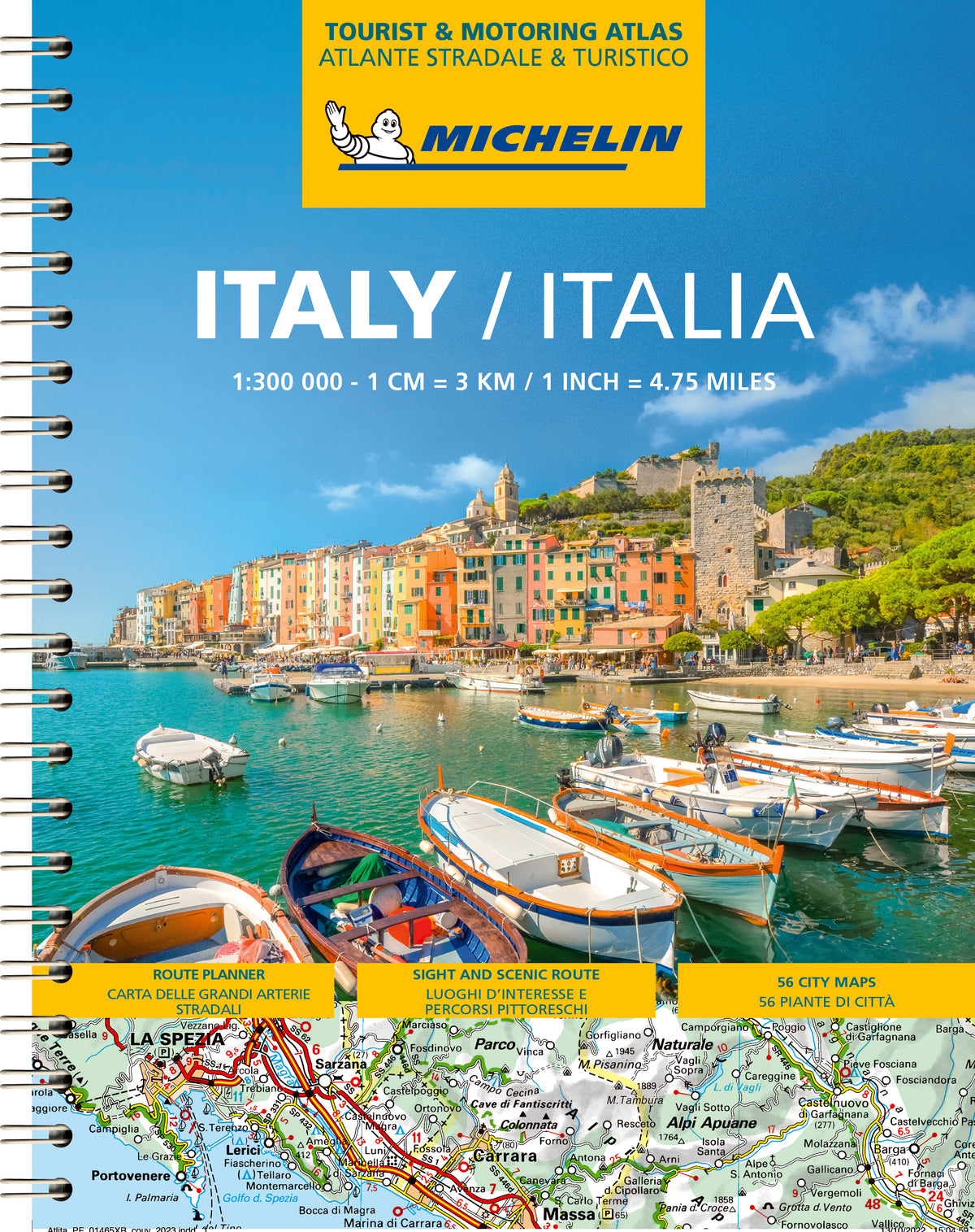 Italy - Tourist and Motoring Atlas (A4-Spiral) - Tourist & Motoring At ...